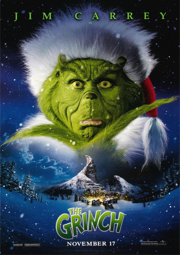 How The Grinch Stole Christmas 2000 Movie Poster