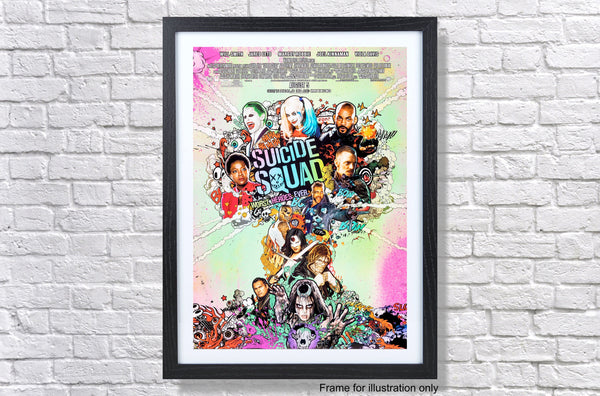 Suicide Squad 2016 Movie Poster