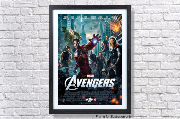 Marvel Avengers Assemble 2012 Movie Poster