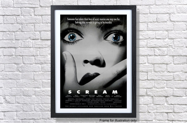 Scream 1996 Movie Poster