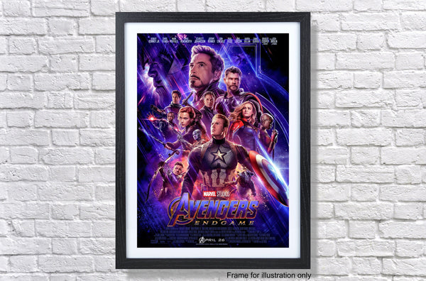 Marvel Avengers Endgame Movie Poster