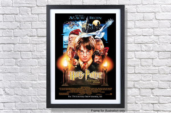 Harry Potter And The Sorcerer's Stone Movie Poster