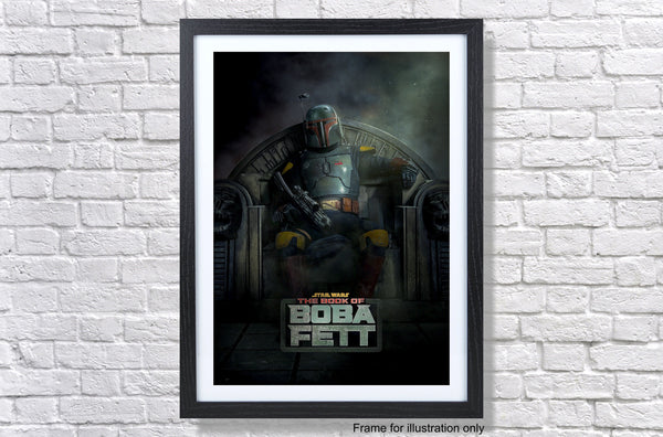 Star Wars The Book Of Boba Fett 2021 Series Teaser Poster