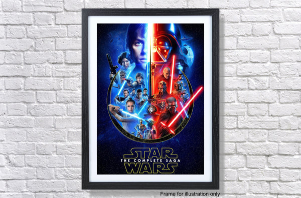 Star Wars The Complete Saga 2020 Poster