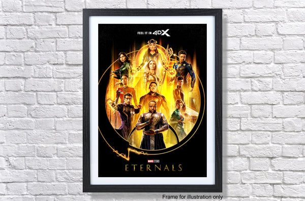 Marvel Eternals 2021 4DX Poster