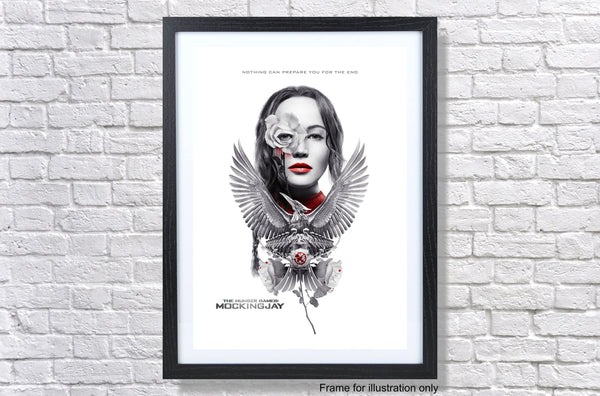 The Hunger Games Mocking Jay Jennifer Lawrence Poster