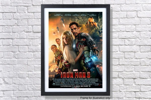 Iron Man 3 2013 Movie Poster