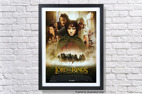 The Lord Of The Rings The Fellowship Of The Ring 2001 Movie Poster