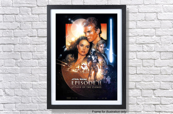 Star Wars Episode II Attack Of The Clones Movie Poster