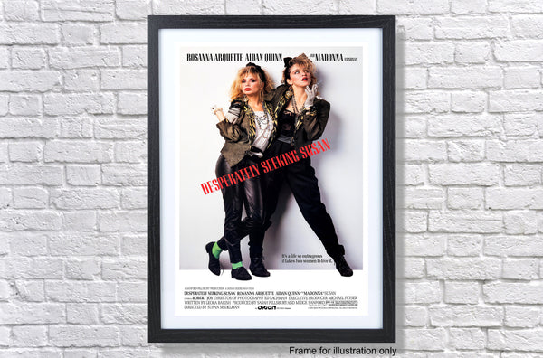 Desperately Seeking Susan 1985 Movie Poster