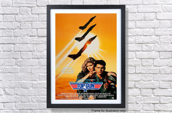 Top Gun 1986 Movie Poster