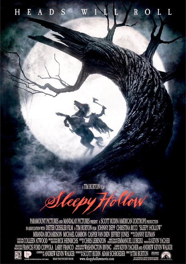 Sleepy Hollow 1999 Movie Poster