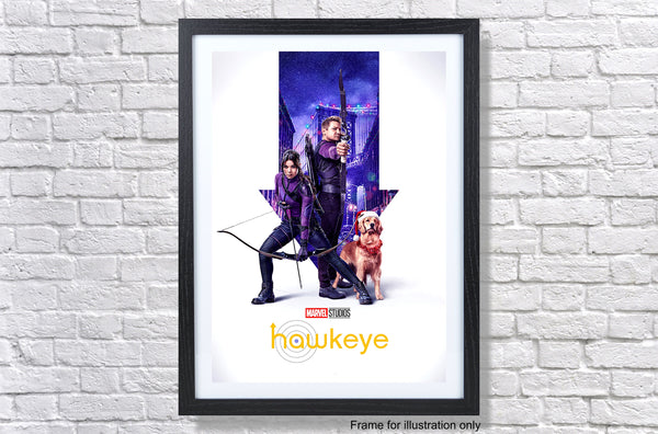 Hawkeye 2021 Series Poster