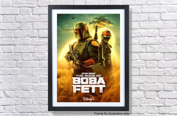 Star Wars The Book Of Boba Fett 2021 Series Poster