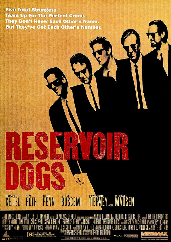 Reservoir Dogs 1992 Movie Poster