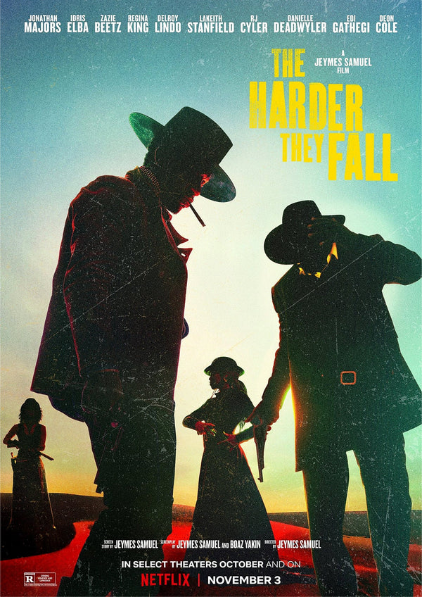 The Harder They Fall 2021 Movie Poster