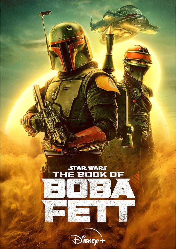 Star Wars The Book Of Boba Fett 2021 Series Poster