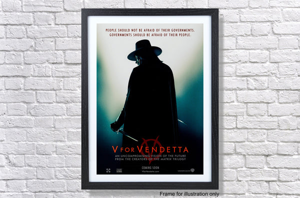 V For Vendetta 2005 Teaser Poster