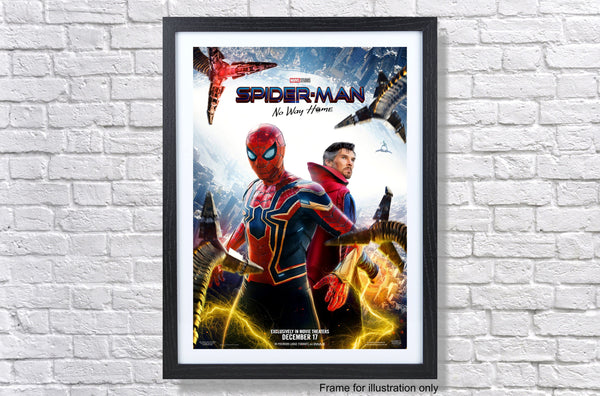 Marvel Spiderman No Way Home 2021 Teaser Poster