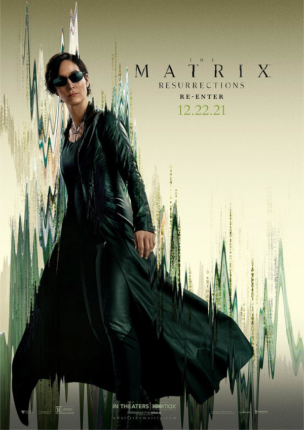 The Matrix Resurrections Trinity 2021 Poster