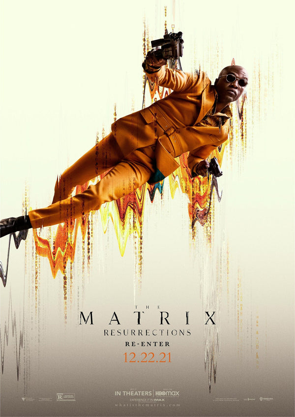 The Matrix Resurrections Morpheus 2021 Poster