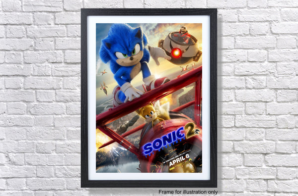 Sonic The Hedgehog 2 2022 Teaser Poster