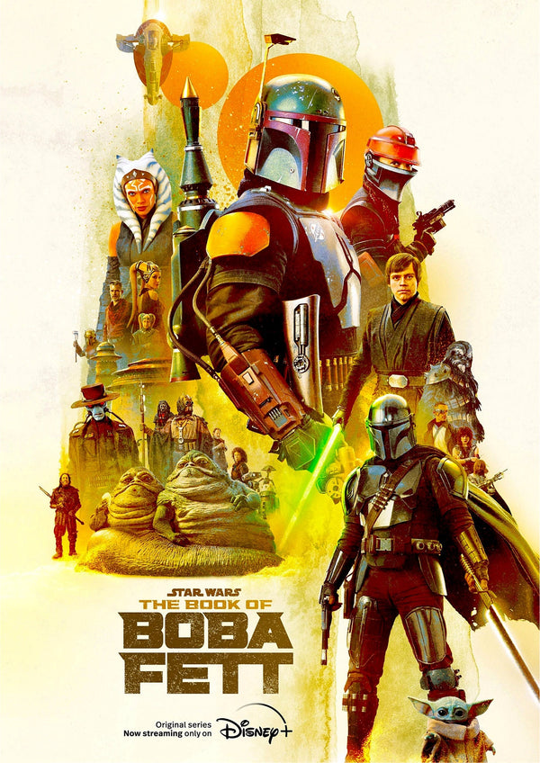 Disney Star Wars The Book Of Boba Fett 2021 Series Poster