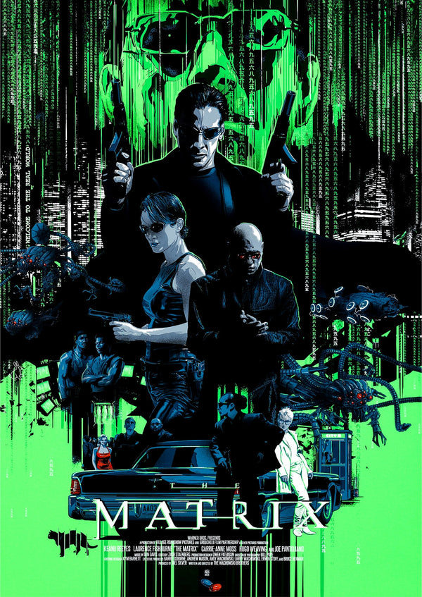 The Matrix 1999 Hero Complex Movie Poster