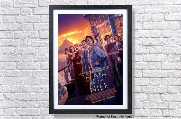 Death On The Nile 2022 Movie Poster