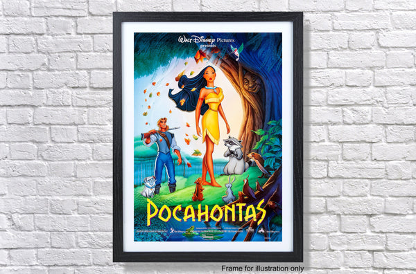 Pocahontas 1995 Movie Poster