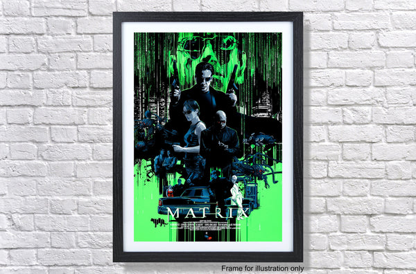 The Matrix 1999 Hero Complex Movie Poster