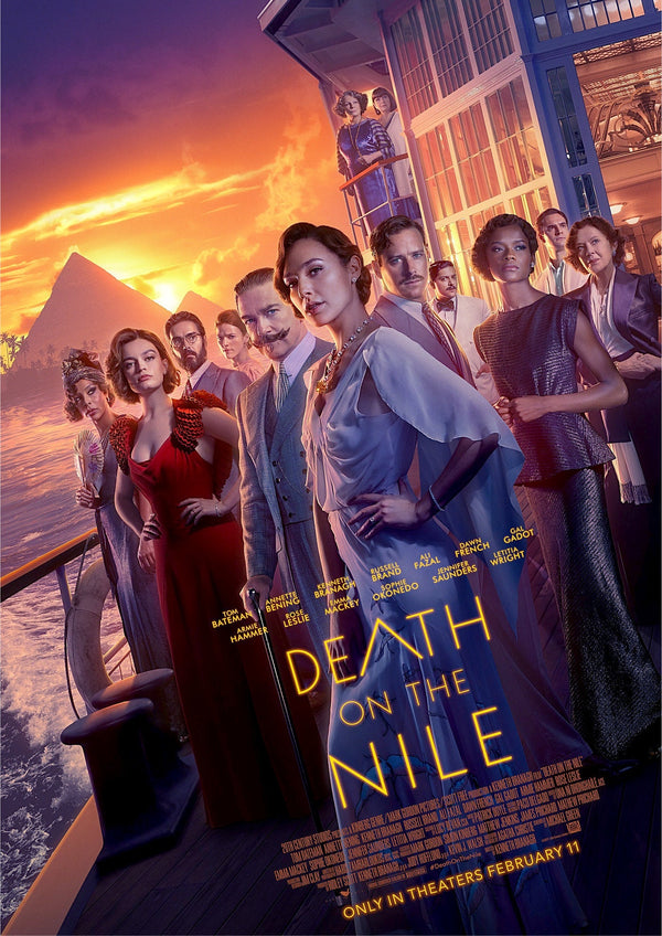 Death On The Nile 2022 Movie Poster