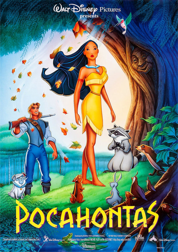 Pocahontas 1995 Movie Poster