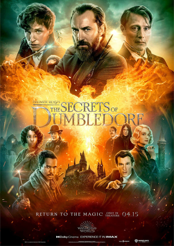 Fantastic Beasts The Secrets Of Dumbledore 2022 Movie Poster