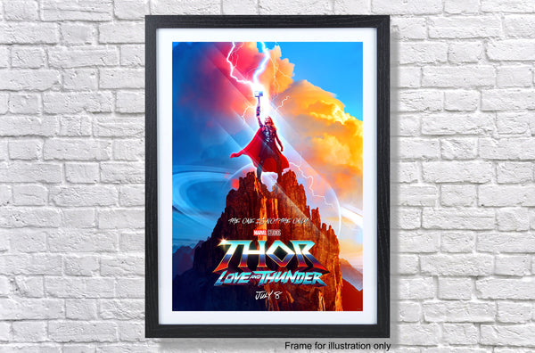 Thor Love And Thunder Natalie Portman 2022 Teaser Poster