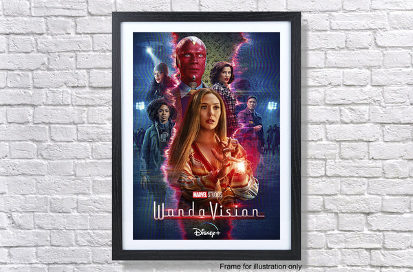 Disney WandaVision 2021 Series Poster