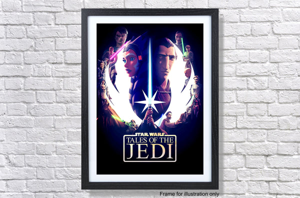 Star Wars Tales Of The Jedi 2022 Series Poster