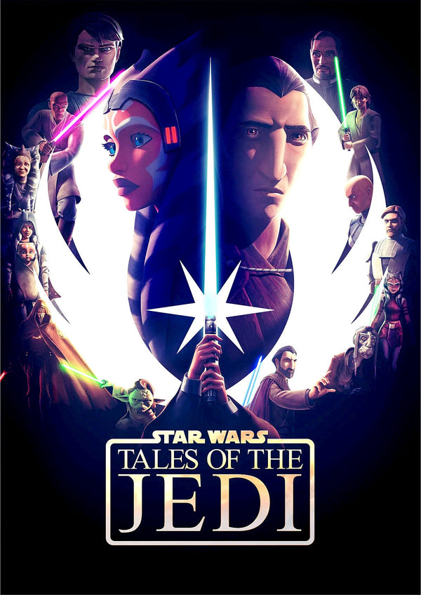 Star Wars Tales Of The Jedi 2022 Series Poster