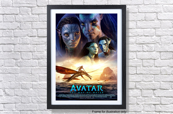 Avatar The Way Of Water 2022 Movie Poster