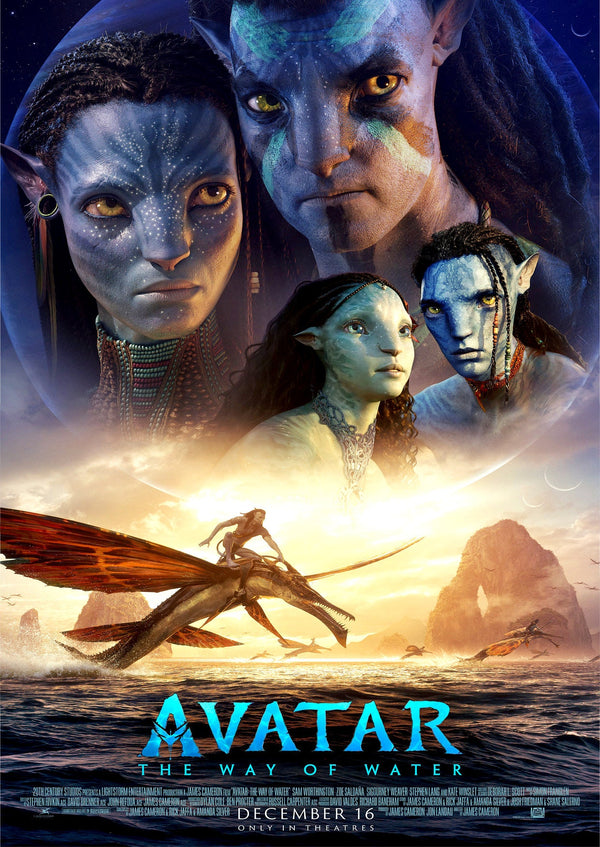 Avatar The Way Of Water 2022 Movie Poster