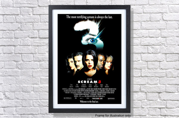 Scream 3 2000 Movie Poster