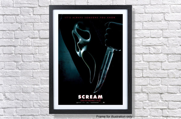 Scream 2022 Movie Teaser Poster