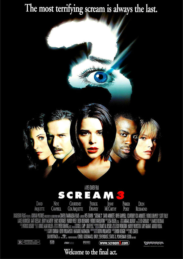 Scream 3 2000 Movie Poster