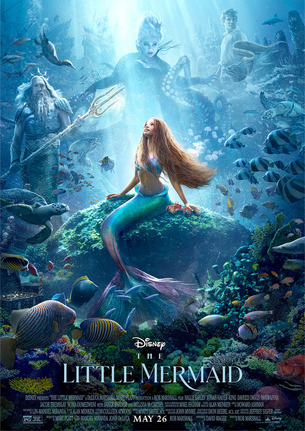 The Little Mermaid 2023 Movie Poster