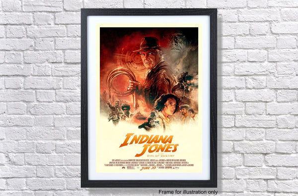 Indiana Jones And The Dial Of Destiny 2023 Movie Poster