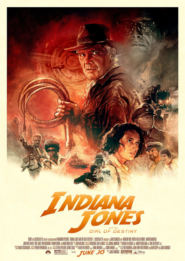 Indiana Jones And The Dial Of Destiny 2023 Movie Poster