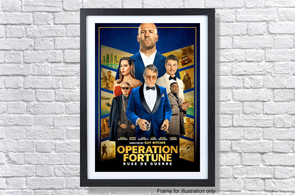 Operation Fortune Ruse de Guerre 2023 Movie Poster