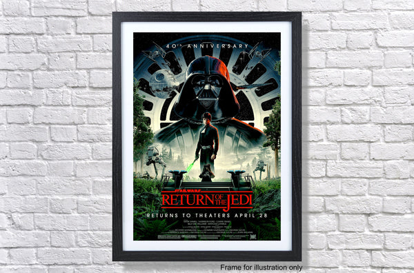 Star Wars Return Of The Jedi 40th Anniversary 2023 Poster