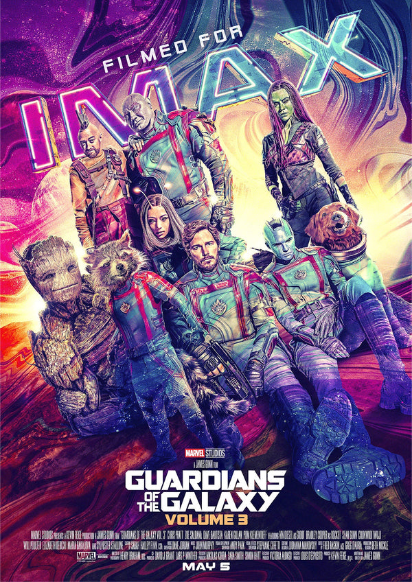 Guardians Of The Galaxy Vol. 3 2023 Imax Movie Poster