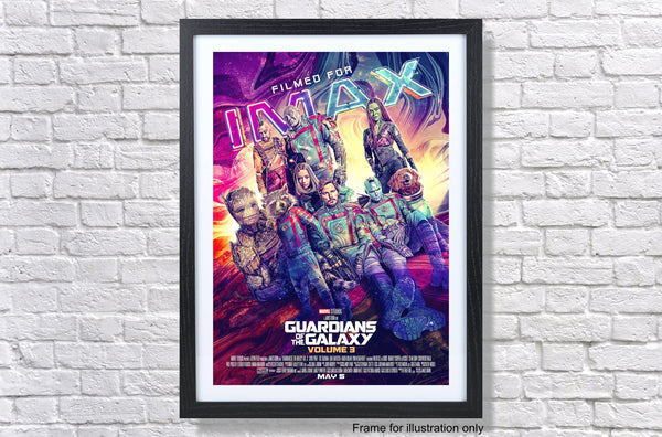 Guardians Of The Galaxy Vol. 3 2023 Imax Movie Poster